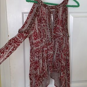 Free People Embellished Top • Size XS